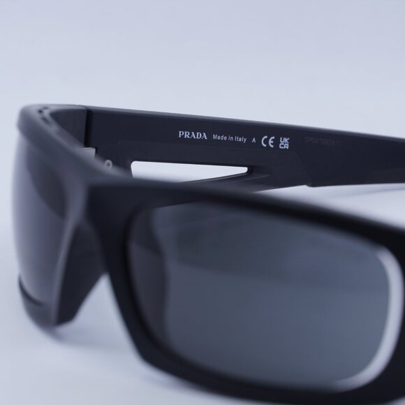 🕶️ New Prada Sport PS02YS 1BO06F Sunglasses - Matte Black Frame, Grey Lenses - Picture 9 of 11